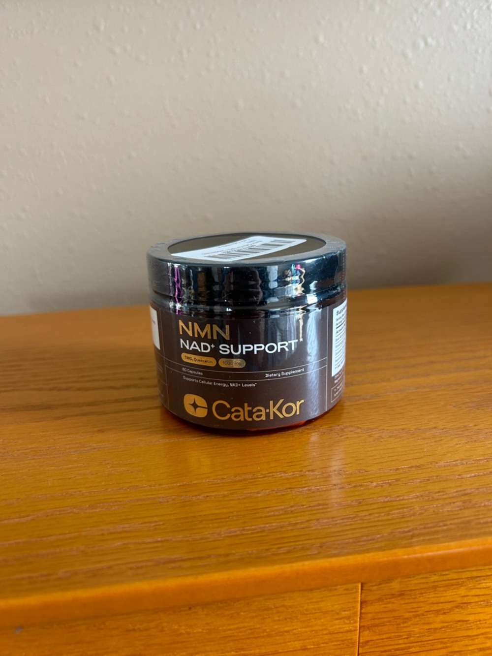 CataKor NMN NAD+ Support Supplement - Black Jar